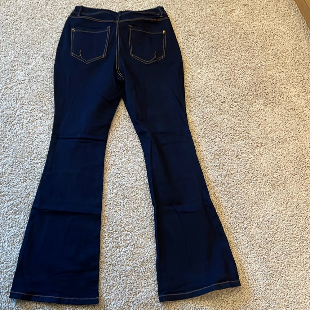 INC flare leg regular fit jean